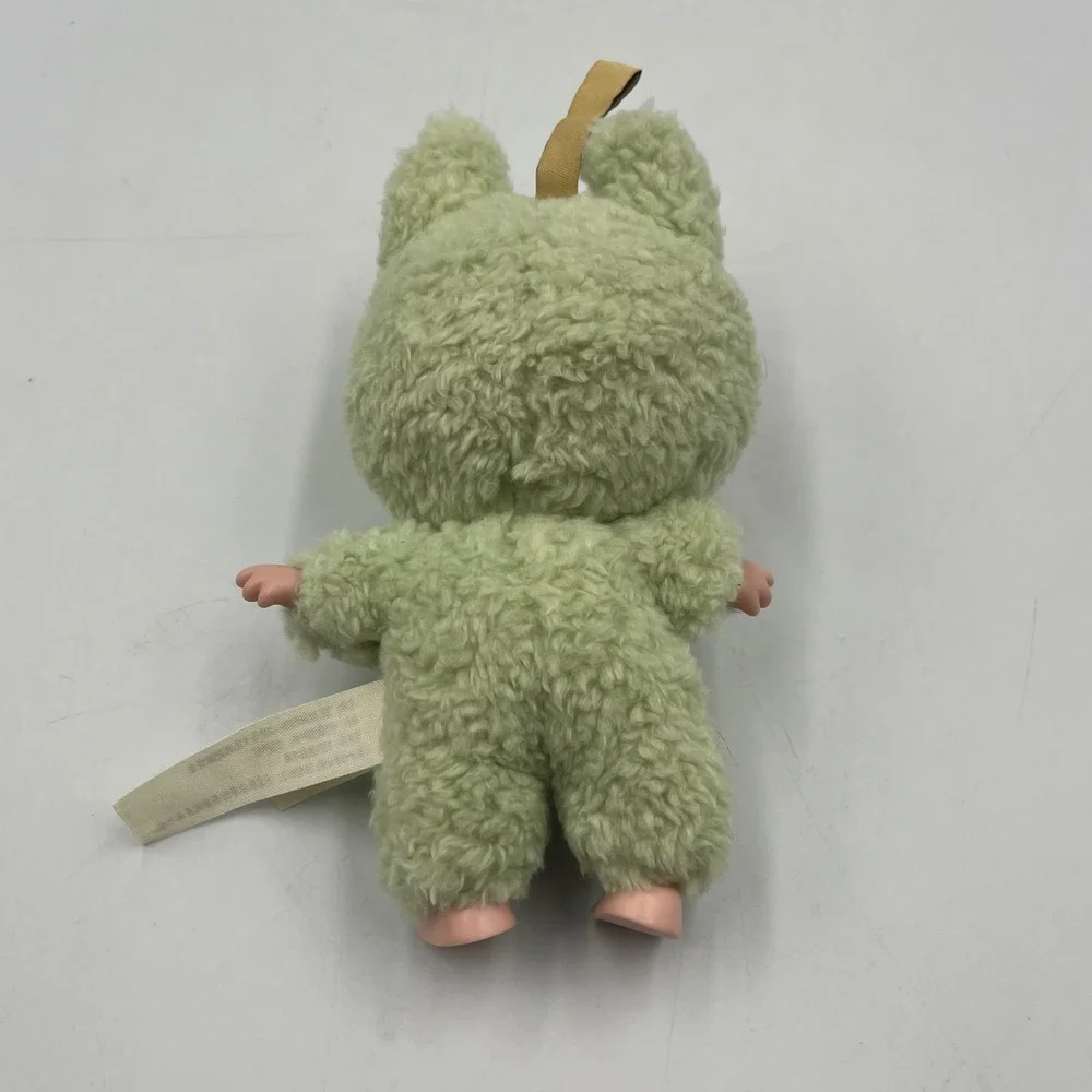 POP MART Style Green Grape The Monsters Exciting Macaron Plush Keychain 6